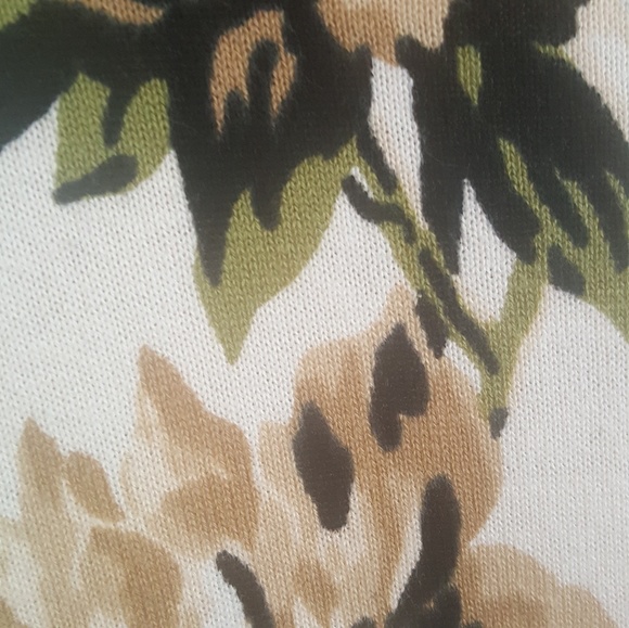 IsaacmizrahiLIVE women's cardigan floral sweater - Picture 4 of 8